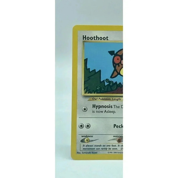 Hoothoot 60/111 Neo Genesis Pokémon TCG Non Holo Vintage 2000 LP - Picture 2 of 6